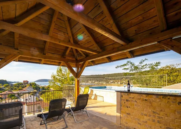 Lejlighed In With Sea View, Balcony, Air Conditioning, Wifi 3321-1 Supetarska Draga